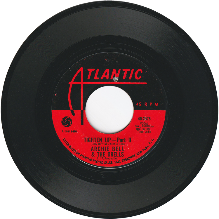 Archie Bell & The Drells - Tighten Up / Tighten Up Part 2 [Styrene, Monarch Pressing]