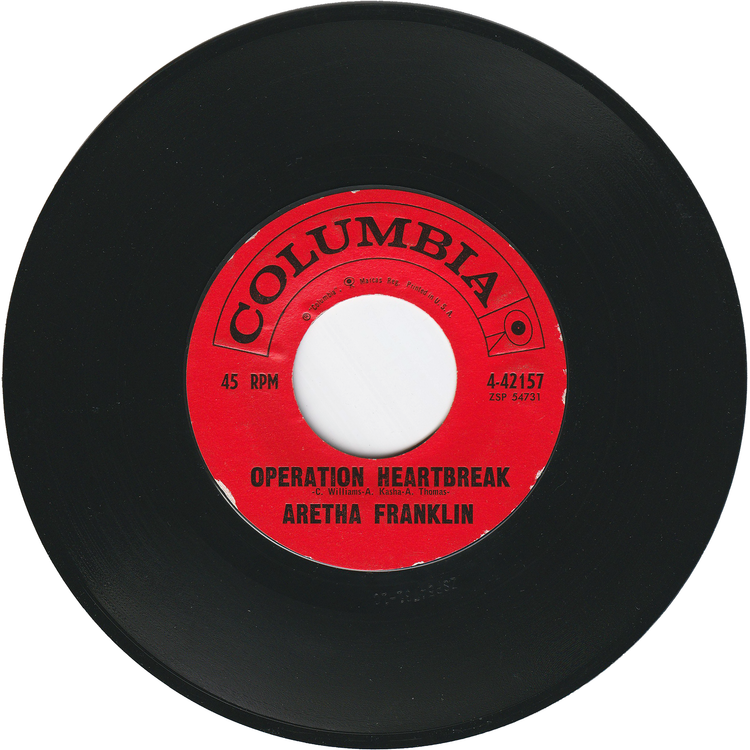 Aretha Franklin - Rock-A-Bye Your Baby With A Dixie Melody / Operation Heartbreak
