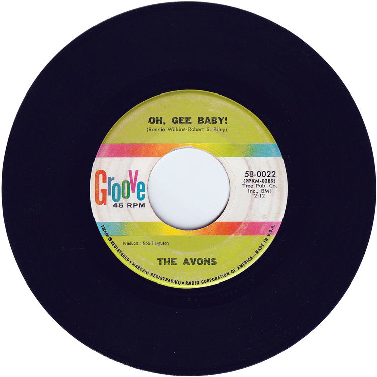The Avons - Push A Little Harder / Oh, Gee Baby!