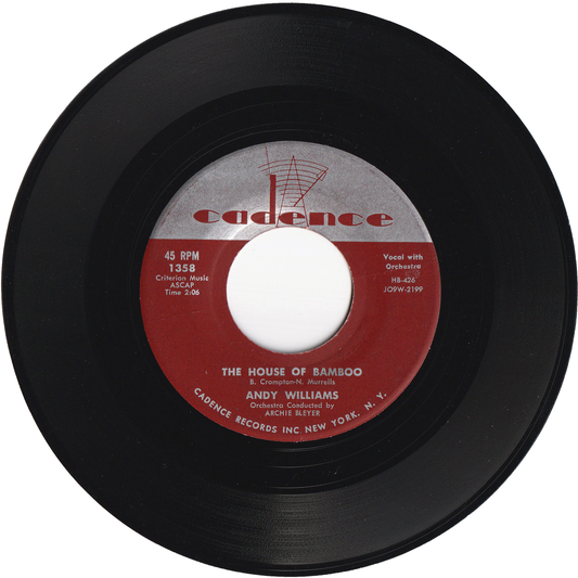 Andy Williams - The House Of Bamboo / The Hawaiian Wedding Song