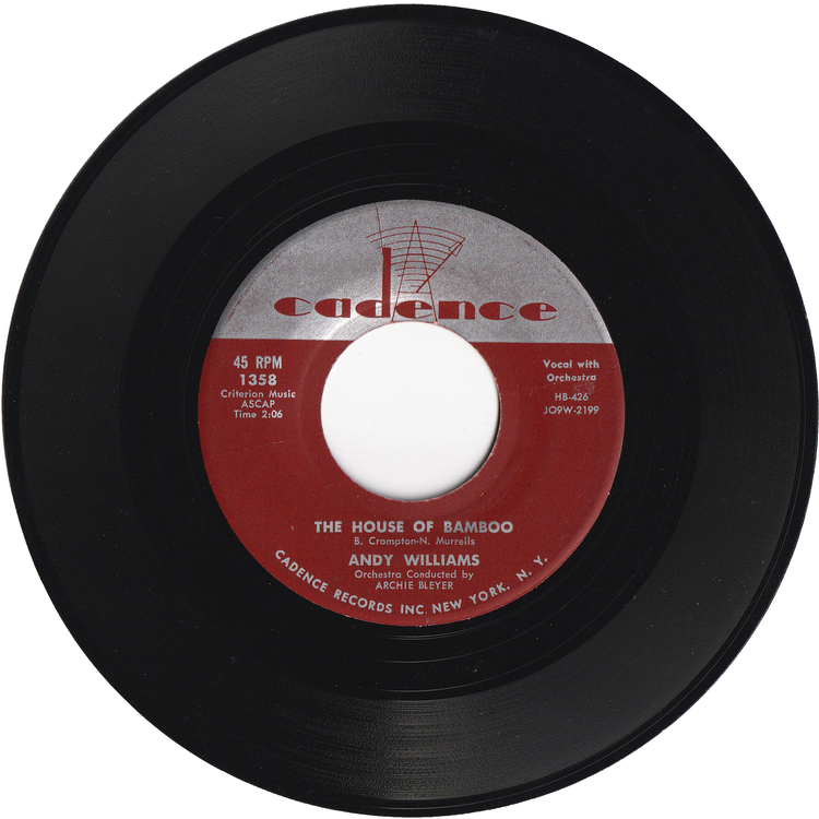 Andy Williams - The House Of Bamboo / The Hawaiian Wedding Song
