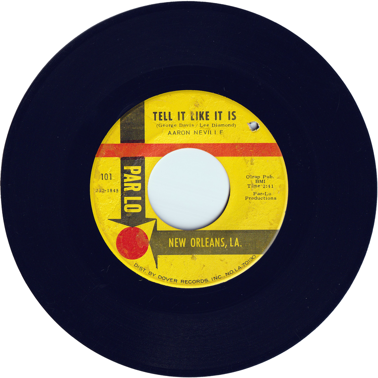 Aaron Neville (Arron Neville) - Tell It Like It Is / Why Worry [Yellow label, 1st.press]