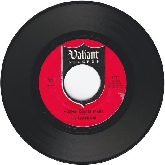 The Association - Along Comes Mary / Your Own Love [Styrene, Monarch Pressing]