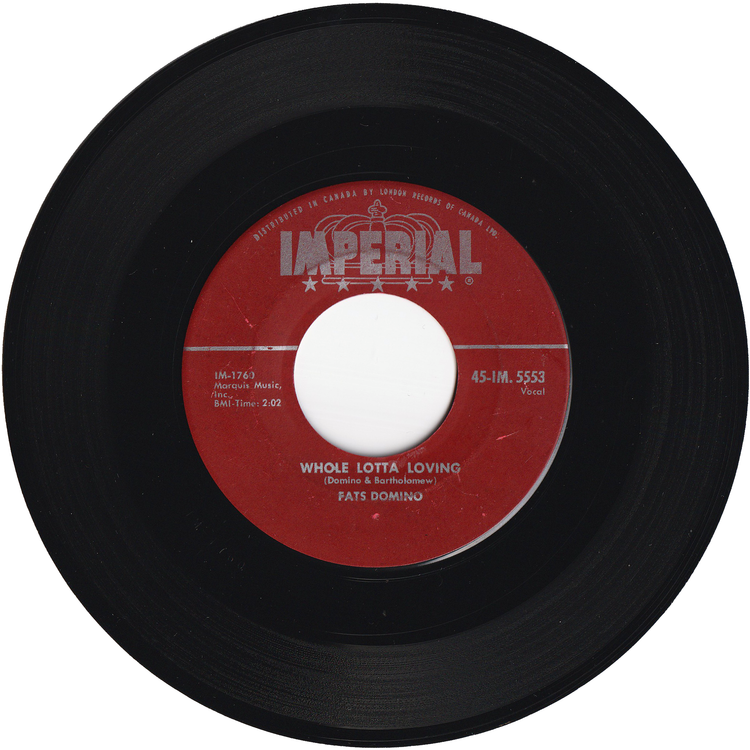 Fats Domino - Whole Lotta Loving / Coquette [Canada]