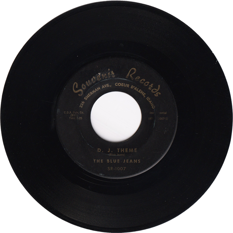 The Blue Jeans - Moon Mist / D. J. Theme