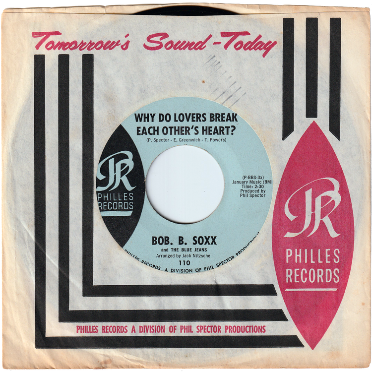 Bob B. Soxx & The Blue Jeans - Why Do Lovers Break Each Other's Heart? / Dr. Kaplan's Office