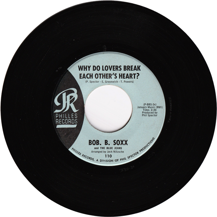 Bob B. Soxx & The Blue Jeans - Why Do Lovers Break Each Other's Heart? / Dr. Kaplan's Office