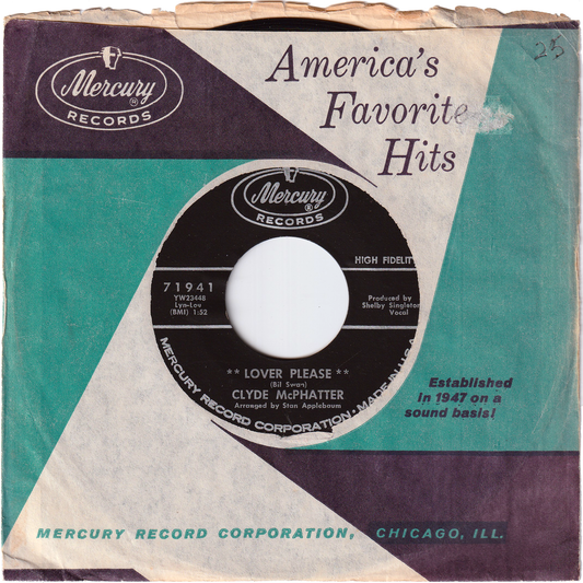Clyde McPhatter - Lover Please / Let's Forget About The Past