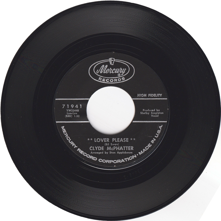 Clyde McPhatter - Lover Please / Let's Forget About The Past