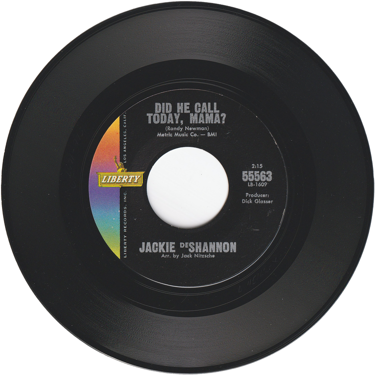 Jackie DeShannon - Needles & Pins / Did He Call Today, Mama? [Styrene, Monarch Pressing]