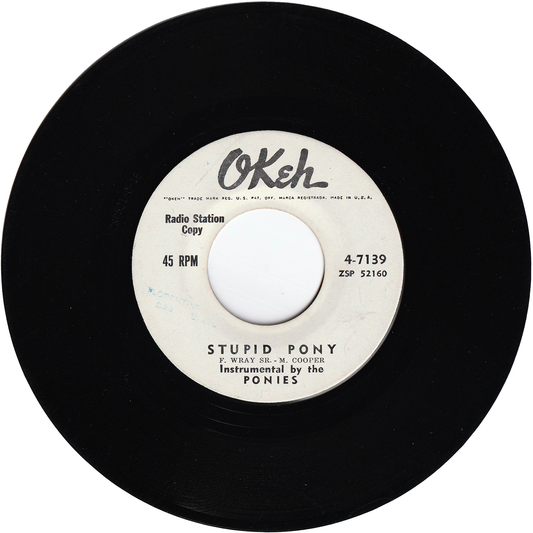 The Ponies - Stupid Pony / The Kid - The Pony [Promo]
