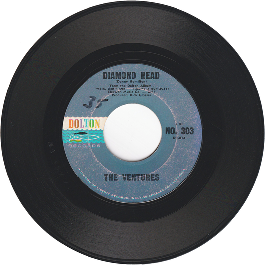 The Ventures - Diamond Head / Lonely Girl