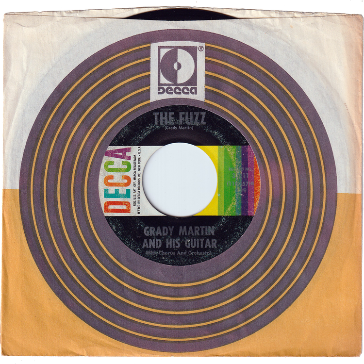 Grady Martin & his Guitar - The Fuzz / Tippin' In [Pinckneyville Pressing]