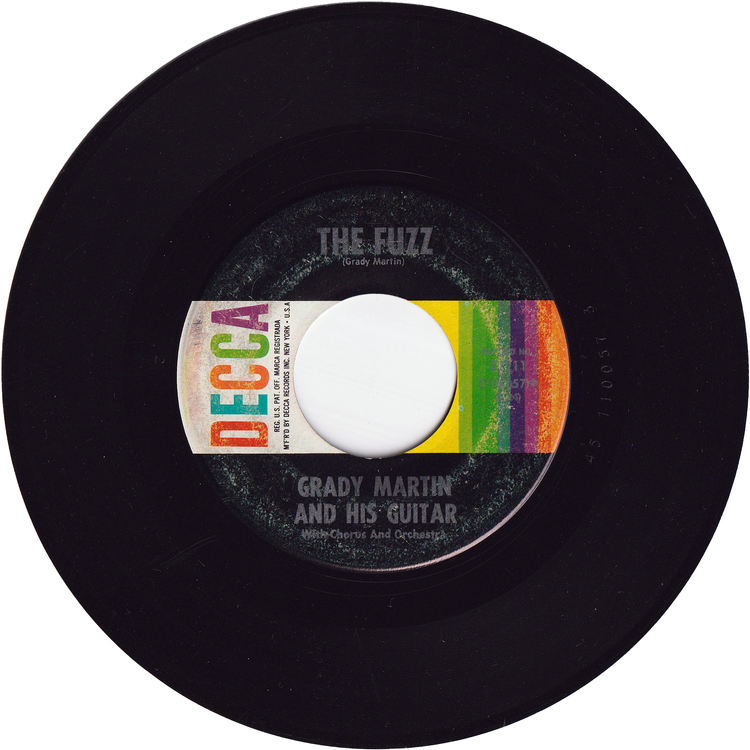 Grady Martin & his Guitar - The Fuzz / Tippin' In [Pinckneyville Pressing]