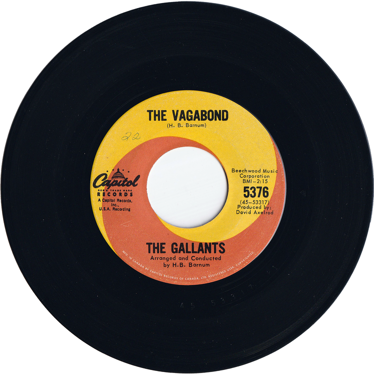 The Gallants - The Man from U.N.C.L.E. / The Vagabond [Canada]
