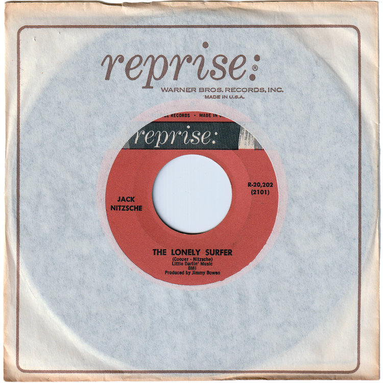 Jack Nitzsche - The Lonely Surfer / Song For A Summer Night [Styrene, Monarch Pressing]