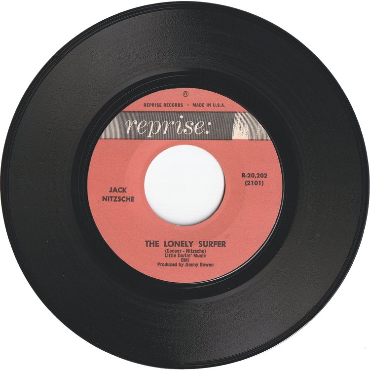 Jack Nitzsche - The Lonely Surfer / Song For A Summer Night [Styrene, Monarch Pressing]