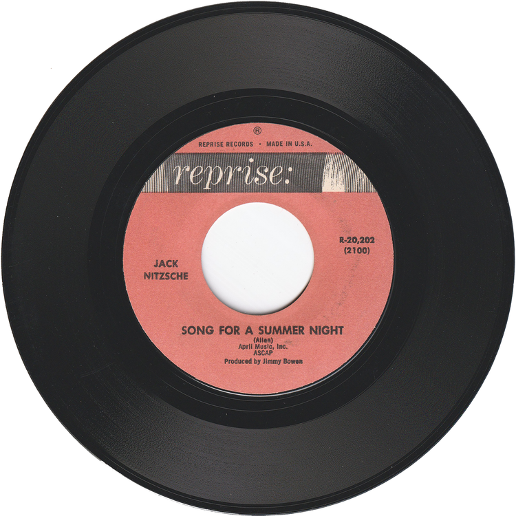 Jack Nitzsche - The Lonely Surfer / Song For A Summer Night [Styrene, Monarch Pressing]