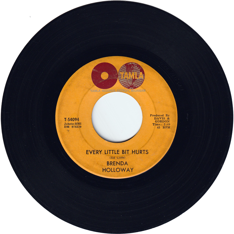 Brenda Holloway - Every Little Bit Hurts / Land Of A Thousand Boys