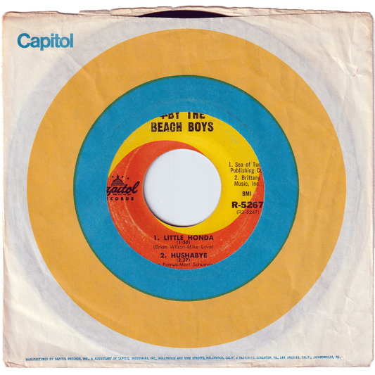 The Beach Boys - 4-By The Beach Boys [7", 45 RPM, EP]