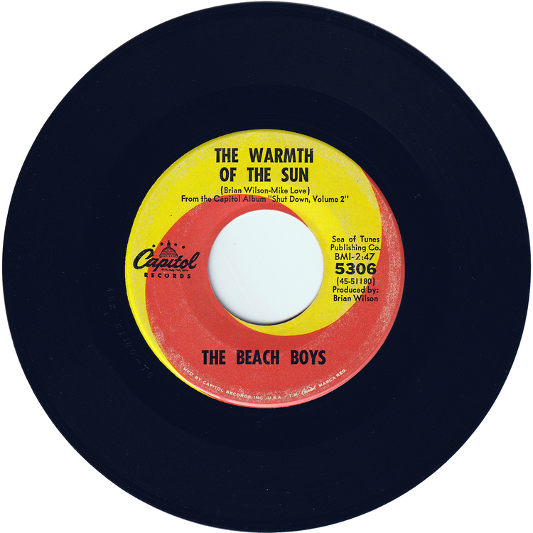 The Beach Boys - Dance, Dance, Dance / The Warmth of The Sun