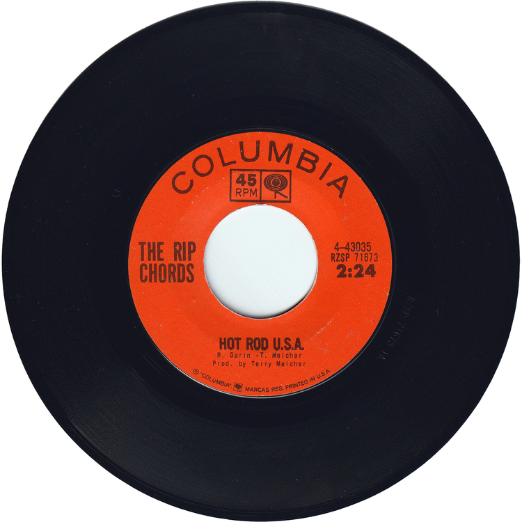 The Rip Chords - Three Window Coupe / Hot Rod U.S.A.