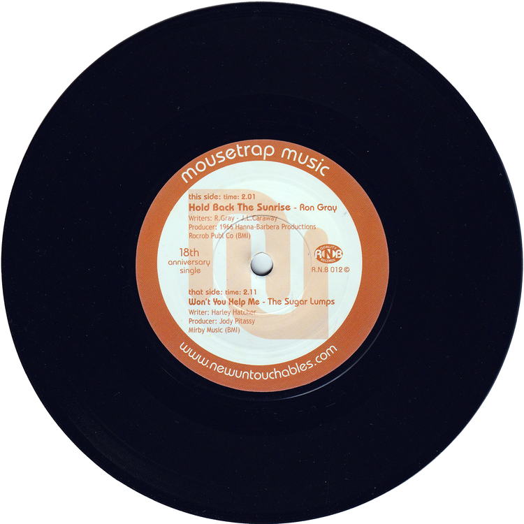 Ron Gray - Hold Back The Sunrise / The Sugar Lumps - Won't You Help Me [Re-Issue]