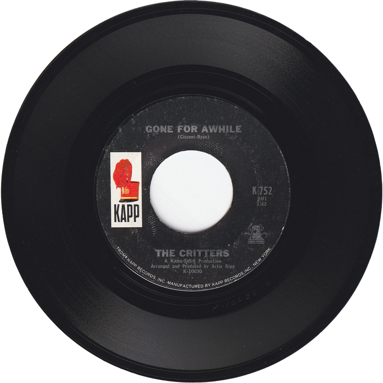 The Critters - Younger Girl / Gone For Awhile