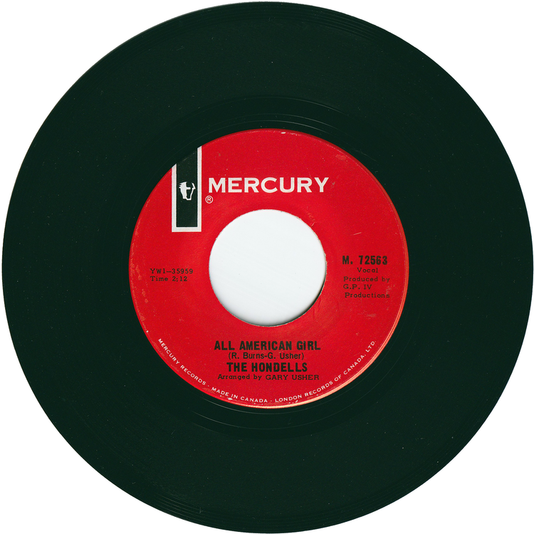 The Hondells - All American Girl / Younger Girl [Canada]