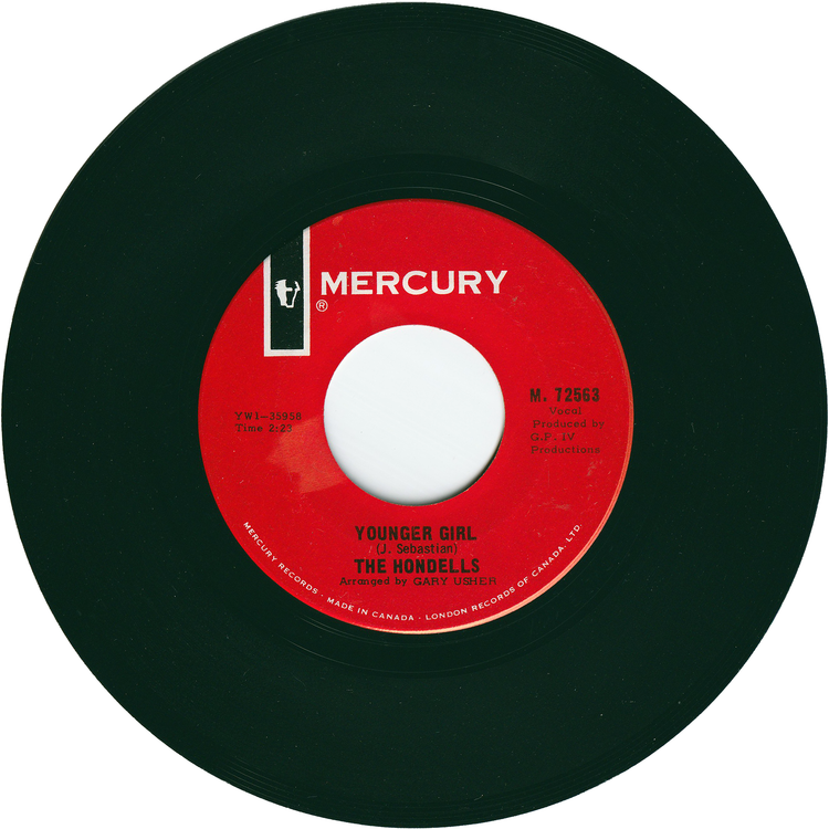 The Hondells - All American Girl / Younger Girl [Canada]