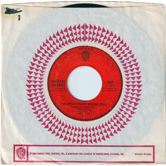 Harpers Bizarre - The 59th Street Bridge Song (Feelin' Groovy) / Lost My Love Today