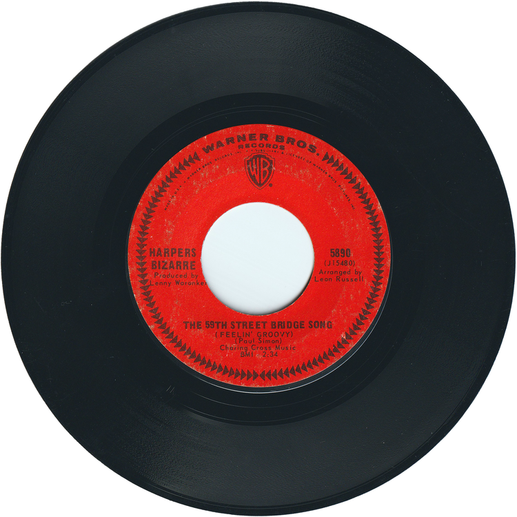 Harpers Bizarre - The 59th Street Bridge Song (Feelin' Groovy) / Lost My Love Today