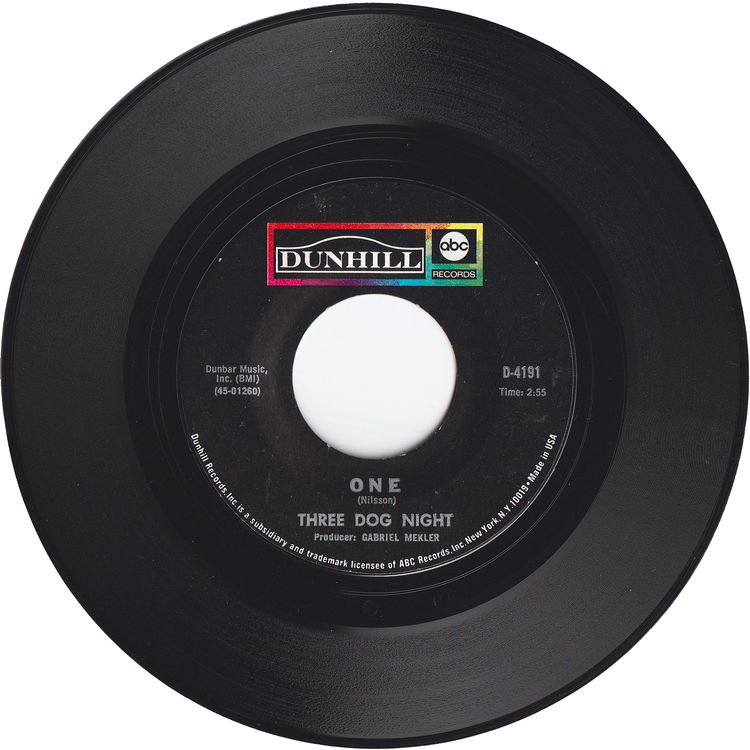 Three Dog Night - One / Chest Fever [Styrene, Monarch Pressing]