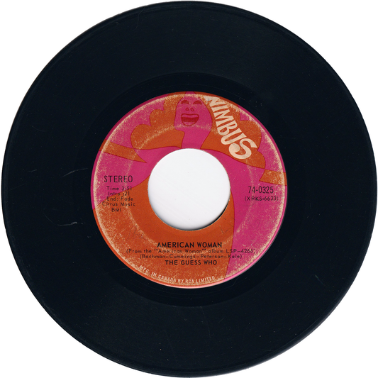 The Guess Who - American Woman / No Sugar Tonight [Canada]