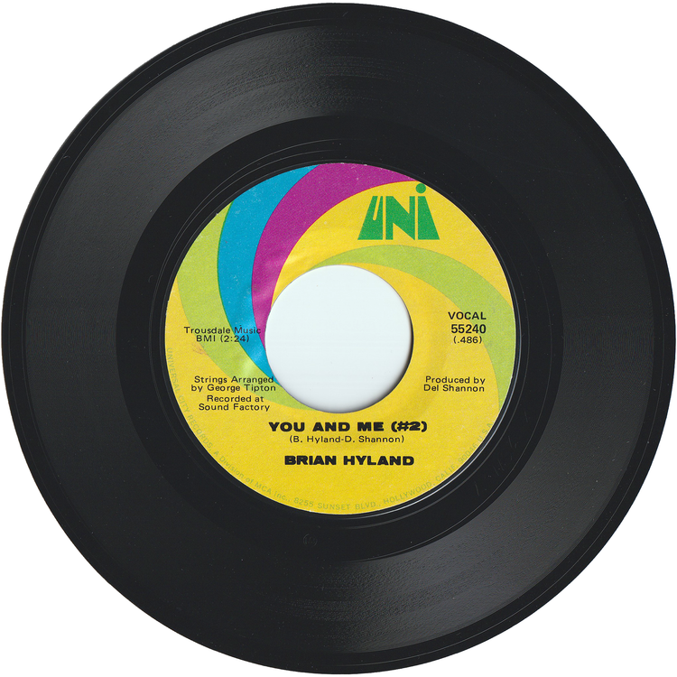 Brian Hyland - Gypsy Woman / You & Me (#2) [Styrene, Monarch Pressing]