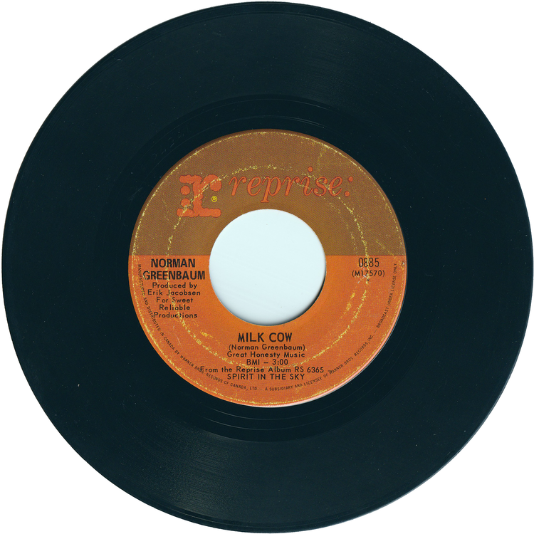 Norman Greenbaum - Spirit In The Sky / Milk Cow [Canada]