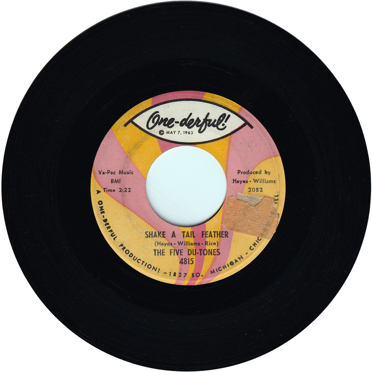 The Five Du-Tones - Shake A Tail Feather / Divorce Court