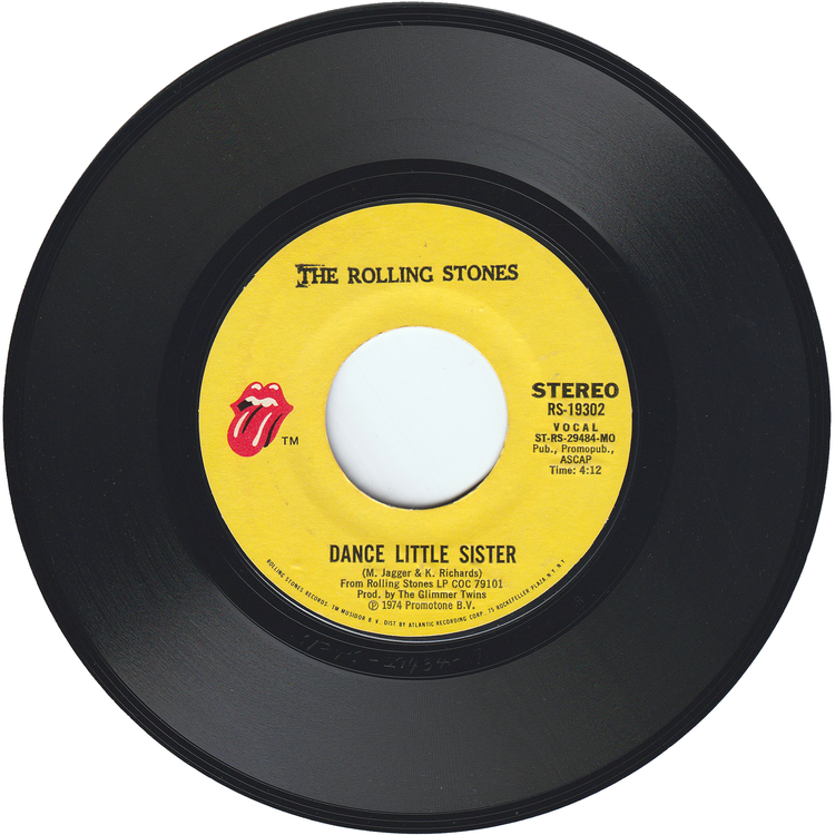 The Rolling Stones - Ain't Too Proud To Beg / Dance Little Sister [Styrene, Monarch]