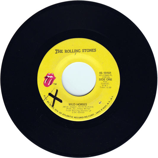 The Rolling Stones - Wild Horses / Sway [Vinyl, PL - Plastic Products Pressing]