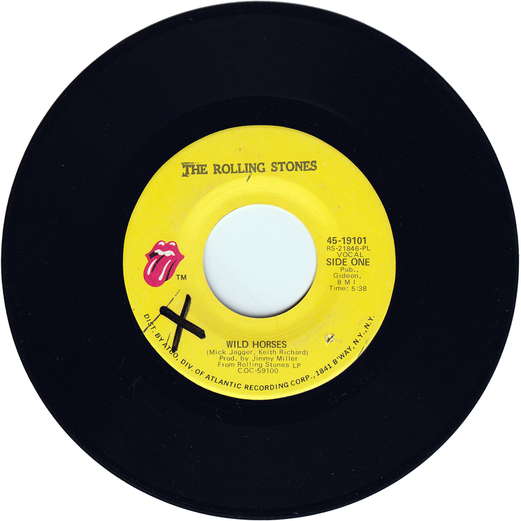 The Rolling Stones - Wild Horses / Sway [Vinyl, PL - Plastic Products Pressing]