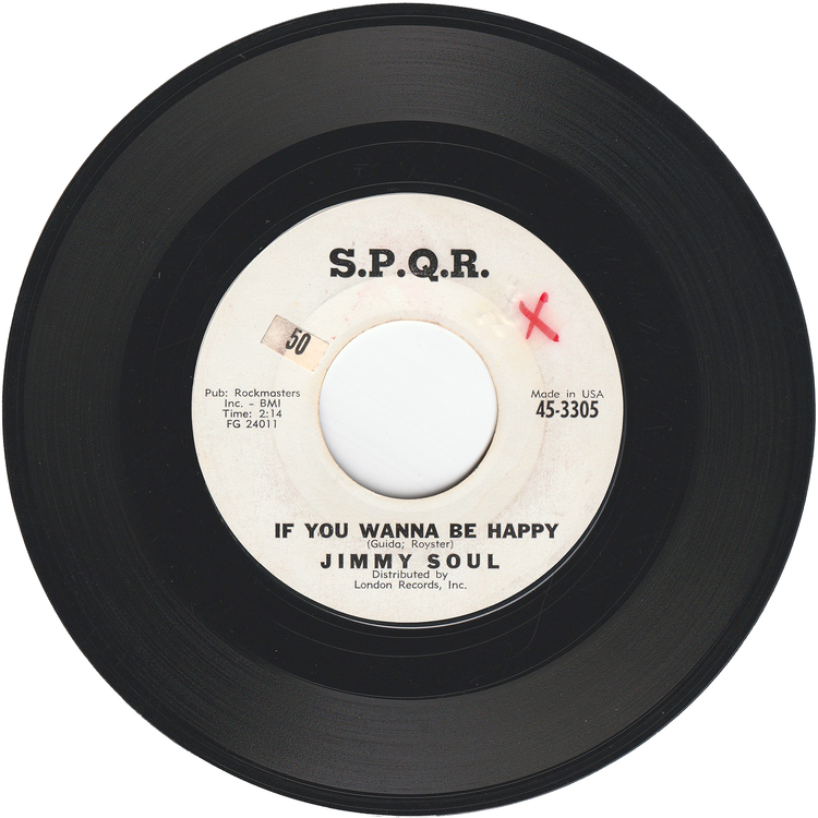 Jimmy Soul - If You Wanna Be Happy / Don't Release Me