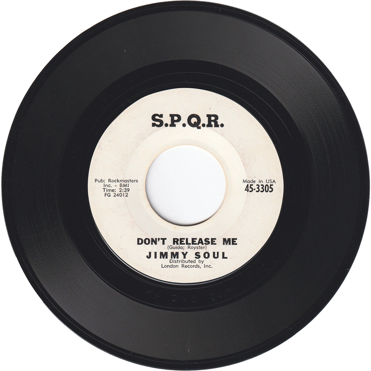 Jimmy Soul - If You Wanna Be Happy / Don't Release Me