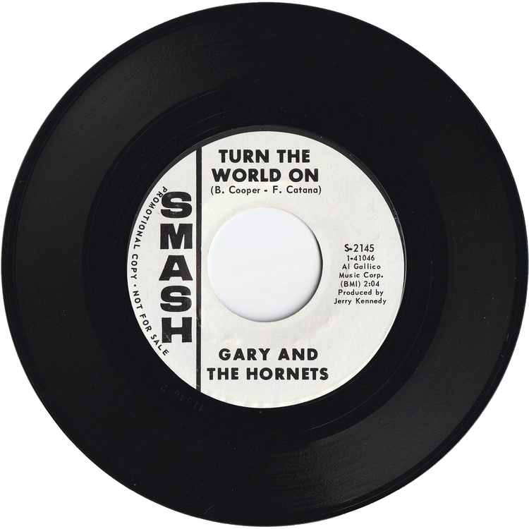 Gary & The Hornets - Holdin' Back / Turn The World On [Promo]