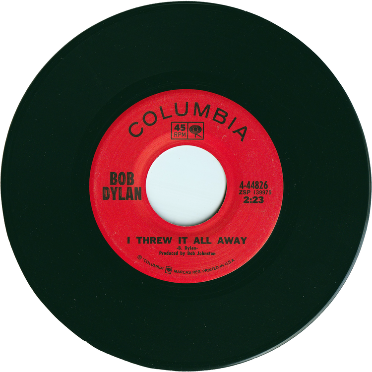 Bob Dylan - I Threw It All Away / Drifter's Escape [Vinyl]