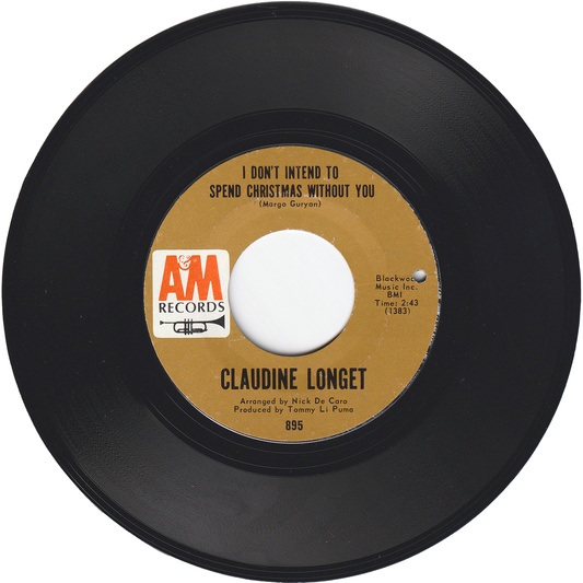 Claudine Longet - I Don't Intend To Spend Christmas Without You / Snow [Styrene]