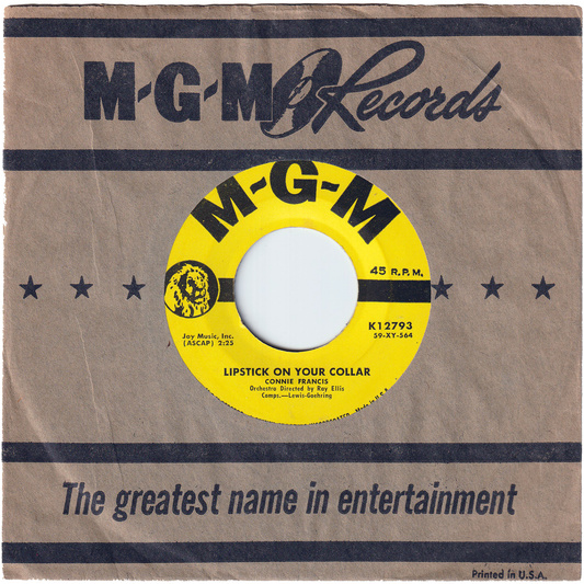 Connie Francis - Lipstick On Your Collar / Frankie