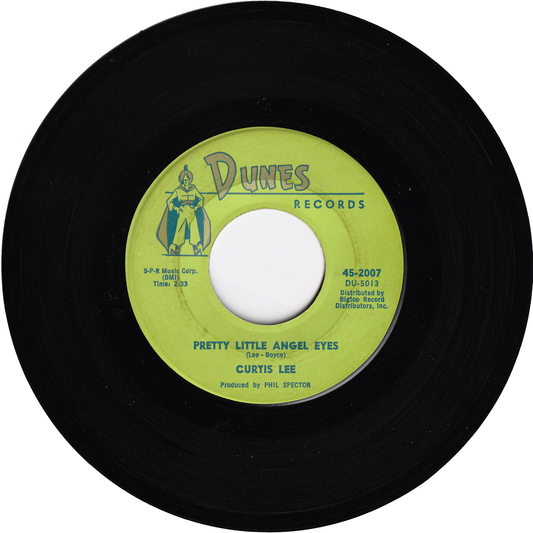 Curtis Lee - Pretty Little Angel Eyes / Gee How I Wish You Were Here [MGM Pressing]