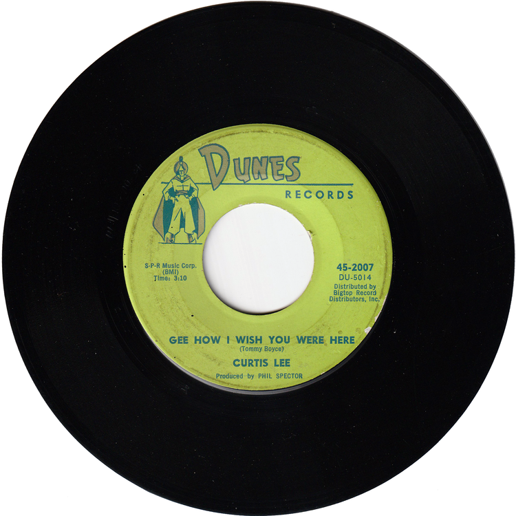 Curtis Lee - Pretty Little Angel Eyes / Gee How I Wish You Were Here [MGM Pressing]