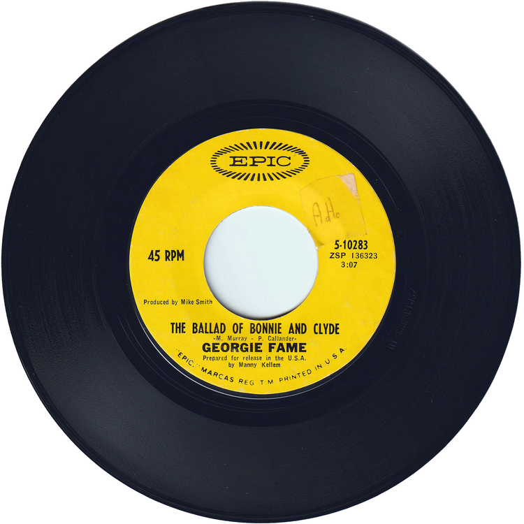Georgie Fame - The Ballad Of Bonnie & Clyde / Beware Of The Dog