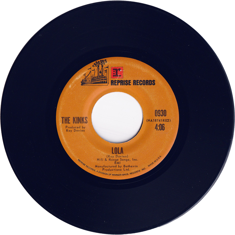 The Kinks - Lola / Mindless Child Of Motherhood [Vinyl, Santa Maria Pressing]